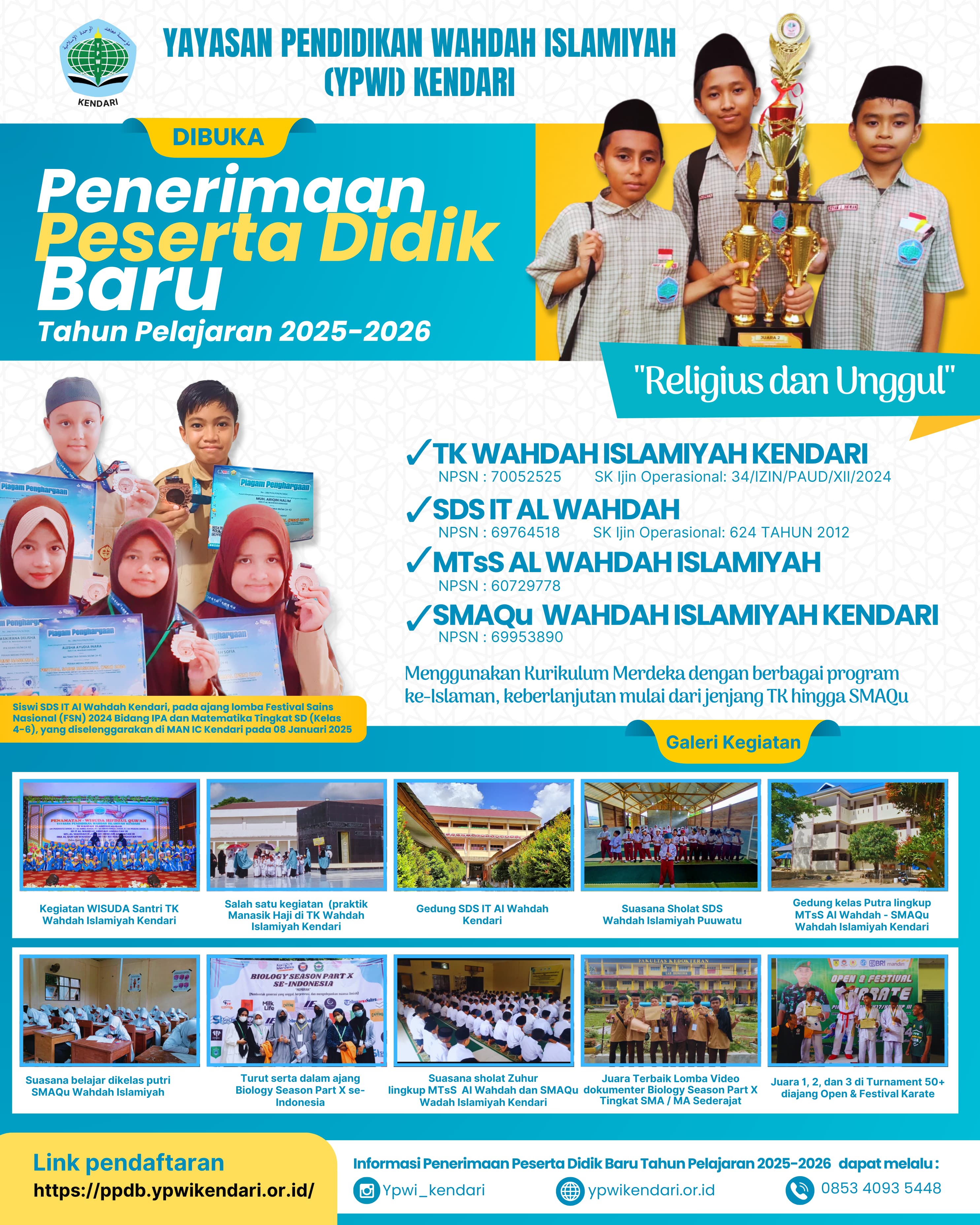 Pendaftaran Peserta Didik Baru 2025-2026